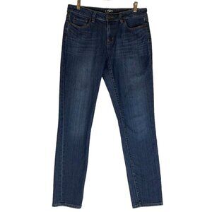 Loft Outlet Curvy Skinny Womens Jeans Size 8 Medium Wash Stretch Denim